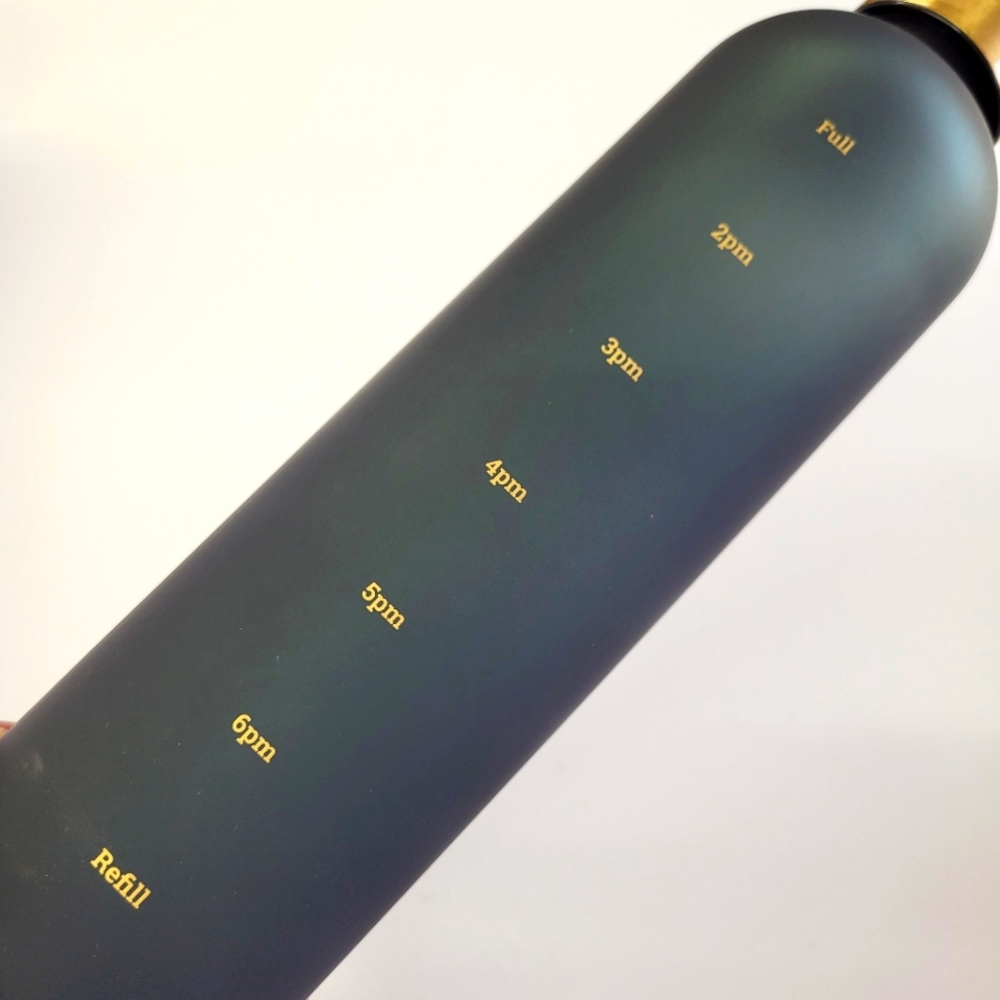 SHEFIT Tritan Water Bottle Matte Black Daily Hydration 32 Oz NWT - Picture 2 of 5